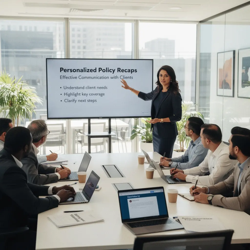 Obrazek ilustrujący szczegółowe podsumowanie spersonalizowanej polisy ubezpieczeniowej kierowcy.